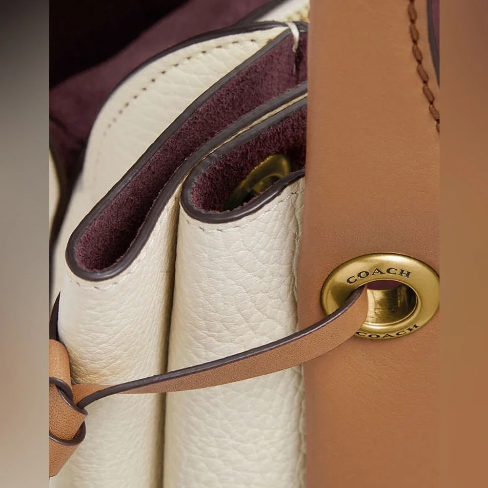 Coach 1941 Harmony Hobo In Colorblock NWT - Picture 9 of 17